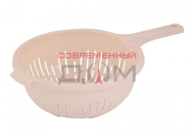 Дуршлаг "Эконом" 2л, с ручкой (микс) /М8234/